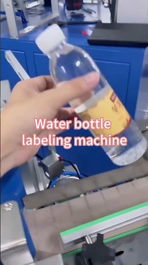 Mineral Water Bottle Labeling Machine | High-Speed Automatic Labeling Solution