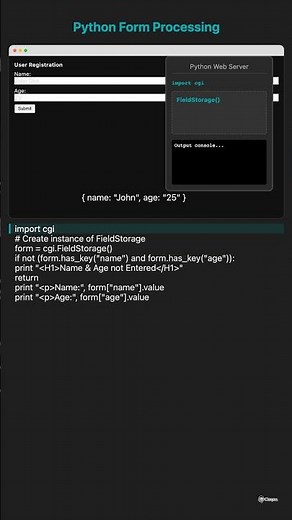 Explain how to make Forms in python.