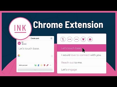 INK for All - Chrome Extension