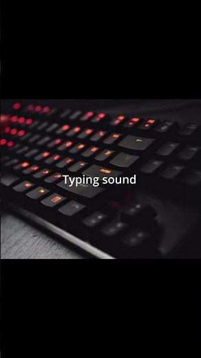keyboard typing sound effect mechanical keyboard typing sound effect #asmr