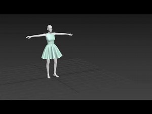 How to Create Character Cloth Animation in 3ds max | Cloth Modi. x Garment Maker #3dsmax