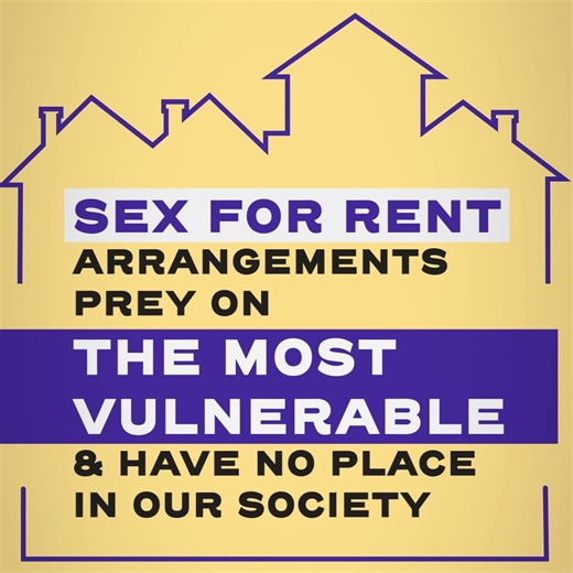 1.3K views · 33 reactions | Sex for rent is an abhorrent practice where landlords demand free or discounted rent for sex. ➡️ Do you work with victims? ➡️ Have you been offered accommodation in return for sex? We want to hear from you to see if new laws are needed to protect people from sexual harm. https://www.gov.uk/government/consultations/exchange-of-sexual-relations-for-accommodation-sex-for-rent | Home Office | Facebook