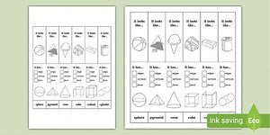 3D Shape Properties Interactive Visual Aids