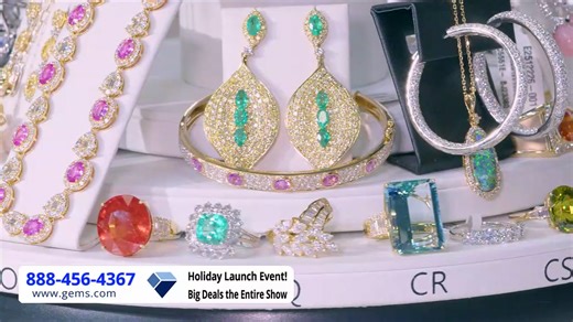 Tune in on TV: DIRECTV 228. Stream live on our website: https://www.gemshopping.com. Watch on YouTube or Facebook. Download our free app on IOS, Android, ROKU, Amazon Fire, Apple TV, and more. For information on items, call 1-888-456-GEMS. | Gem Shopping