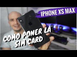IPHONE XS MAX ✔️Cómo Instalar La Sim Card 📲 #OrientadorMovil