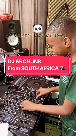 Energetic Afrobeat Performance by DJ Arch Jnr from South Africa