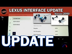 Finally an update to the Lexus Interface! Version 2050