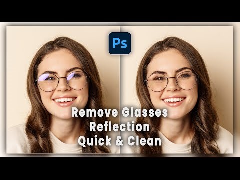 Remove Reflection From Glasses in Photoshop | Quick & Clean Retouch Tutorial