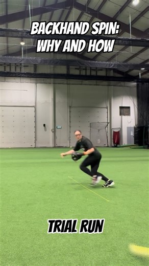 Jake Banwart on Instagram: "🥎 𝐁𝐀𝐂𝐊𝐇𝐀𝐍𝐃 𝐒𝐏𝐈𝐍 ⚾️ This might be the most 𝐡𝐚𝐭𝐞𝐝 𝐨𝐧 𝐩𝐥𝐚𝐲 on the internet as of late, but there is a 𝘱𝘶𝘳𝘱𝘰𝘴𝘦 behind it. 𝐋𝐞𝐭’𝐬 𝐠𝐞𝐭 𝐚 𝐟𝐞𝐰 𝐭𝐡𝐢𝐧𝐠𝐬 𝐬𝐭𝐫𝐚𝐢𝐠𝐡𝐭: ❌ 𝘛𝘩𝘪𝘴 𝘪𝘴 𝘯𝘰𝘵 𝘧𝘰𝘳 𝘢𝘭𝘭 𝘨𝘳𝘰𝘶𝘯𝘥 𝘣𝘢𝘭𝘭𝘴 ❌ 𝘛𝘩𝘪𝘴 𝘪𝘴 𝘯𝘰𝘵 𝘰𝘶𝘳 𝘱𝘳𝘦𝘧𝘦𝘳𝘳𝘦𝘥 𝘮𝘦𝘵𝘩𝘰𝘥 𝘰𝘧 𝘧𝘪𝘦𝘭𝘥𝘪𝘯𝘨 𝗪𝐡𝐞𝐧 𝐭𝐨 𝐔𝐬𝐞 𝐈𝐭: ❎ Specific plays where angles make sense (𝟸𝘉 𝘍𝘦𝘦𝘥 𝘵𝘰 𝟷𝘉, 𝘚𝘚 𝘍𝘦𝘦𝘥 𝘵𝘰 𝟸𝘉) ❎