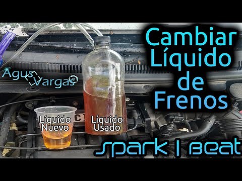 COMO CAMBIAR LIQUIDO DE FRENOS (CON O SIN ABS) SPARK/BEAT/AVEO | Agus Vargas