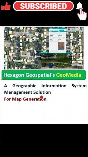 What is Hexagon Geospatial's GeoMedia?