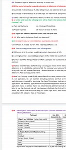 Q. 9 Explain the types of debentures according to coupon rateQ... | Filo