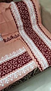 Soldddd Eid COLLECTION 3 PC applic suit fabric soft cotton lawn with shifon dupta Price 3600 200 cod | Pakistani culture