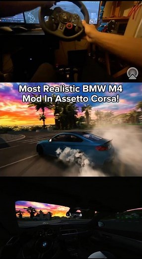 Most Realistic Tuned BMW M4 Mod | Assetto Corsa | Realistic Street Drifting | Los Angeles | G29 | 4K
