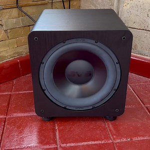 SVS SB-2000 PRO Subwoofer⁣ ⁣ Room-filling output and low frequency extension below 20 Hz with audiophile refinement and musicality, SB-2000 Pro brings reference subwoofer performance to more people than ever from a compact cabinet measuring only 15-inches on all sides. Features all-new 12-inch high-excursion SVS driver and 550 watts RMS, 1,500 watts peak power Sledge STA-550D amplifier with fully discrete MOSFET output. Harnessing the massive power while ensuring unerring control and room-energi