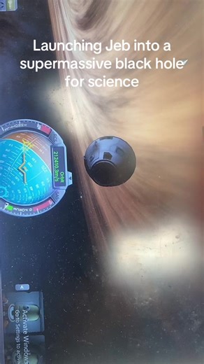 Launching Jeb into a Supermassive Black Hole