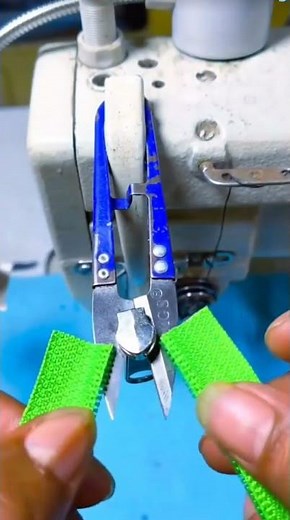 Quick way to install zipper metal parts neatly saves time improves strength and gives clean results
