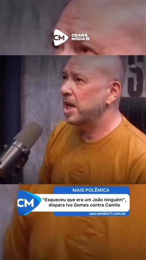 Ceará Mídia 11 on Instagram: "Na noite desta quinta-feira (8), o ex-prefeito de Sobral, Ivo Gomes, participou do podcast O Sobralense, apresentado por Augusto Liberato. Durante a entrevista, ao ser questionado sobre o ministro da Educação, Camilo Santana, Ivo afirmou que não se ver mais aliado do ministro e avaliou que houve uma mudança significativa em sua postura política. Ao comentar o atual cenário, Ivo Gomes fez críticas mais contundentes e declarou que, em sua avaliação, Camilo Santana est