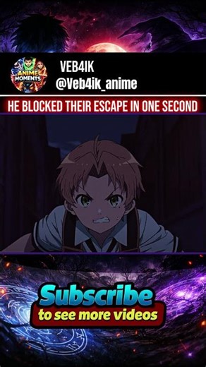 He Blocked Their Escape in One Second 💀(33) #animeedit