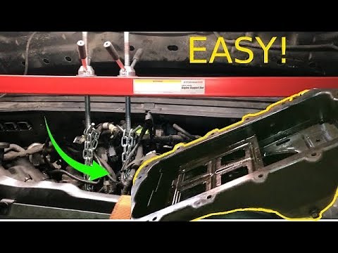How to Remove Oil Pan - Super Duty Ford 5.4 - F250 - F350