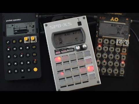 Teenage Engineering's Pocket Operator PO-33 K.O. and PO-24 OFFICE