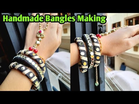 DIY Handmade Bangles Making || 😱Bangles from mummy's new Bangles #viral