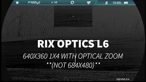 Comparing the Rix optics leap 6 and the ATN Thor 4 640. The ATN has no contrast and has a washed out look. The Rix has a lot of contrast that allows the animal to be very visible. | Blayded Outdoors | Facebook