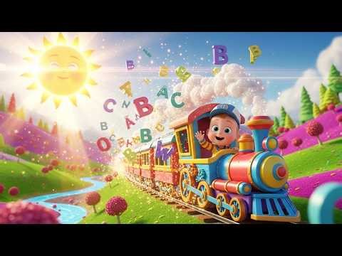 Magic Train Ride ABC 🚂 | Fun Learning & Play for Kids | Toddler Adventure Video