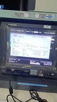 How to check the GMDSS firmware of Furuno Felcom 18