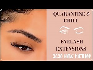 Be Your Own Lash Tech! EYELASH EXTENSION TUTORIAL 2020
