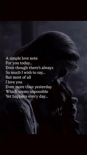 A Simple Love Note 💌 | Heart Touching Love Quotes ❤️ | Romantic Quotes About Love