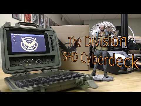 "The Division" SHD Cyberdeck | Part 1 - Features Tour | 4K