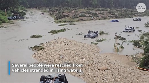 31K views · 223 reactions | See the aftermath of fatal flash flooding in the San Antonio, Texas, area. | USA TODAY | Facebook