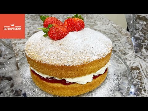 How To - Easy Classic Victoria Sponge Cake Recipe