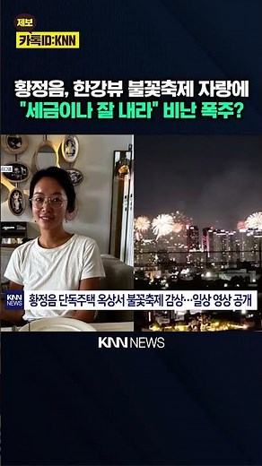Comments hotter than the fireworks? Hwang Jung-eum's embezzlement controversy summoned 'again' / KNN