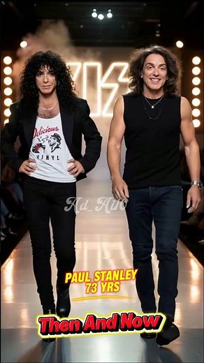 KISS UNMASKED! 😮 Real Faces Then and Now | Nostalgia Runway Legends#rock #music #thenandnow