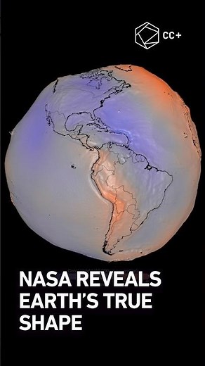 Earth Isn’t a Perfect Sphere — This Is Its Real Shape 🌍🤯