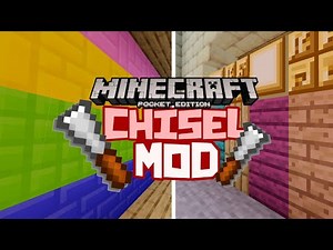 Chisel Mod para Minecraft PE | 1.16+ | Add-on | Addon | Descarga | Bedrock Edition