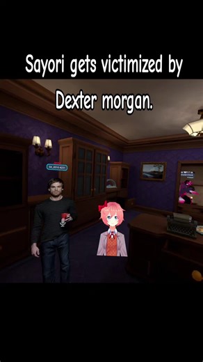 Vr chat is so peak #vrchat #sayori #dextermorgan #vrchatcommunity #fyp | vrchat
