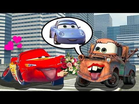 IT'S 2 VS 1! Mater & Cruz Ramirez vs Lightning McQueen in Garry's Mod!