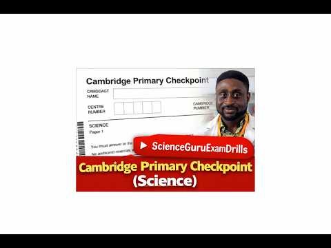 CAMBRIDGE PRIMARY CHECKPOINT | SCIENCE PAPER 1 | OCTOBER 2021 | 0846/01 Qtns 1-7