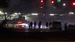 Fort Worth Outlaws Watching Street Races, Stunts