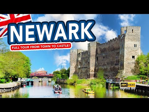 NEWARK ON TRENT | Full Tour of Newark from Town to Castle