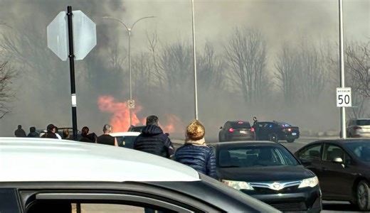 Feu sur la Rive-Sud et ailleurs autour du Québec