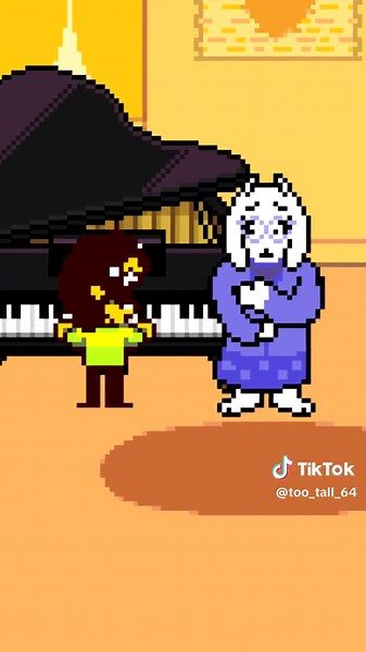 🎵Release those sounds, Kris, just warn your mother first! #Deltarune #Animation #krisdreemurr #Toriel
