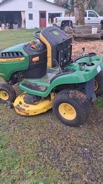 John Deere Riding Lawnmower D100. Quick diagnosis. What to check first. Jeff's Little Engine Service