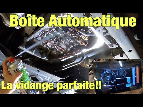 Boîte Automatique✅Faire une vidange parfaite avec XENUM👌Porsche Cayenne