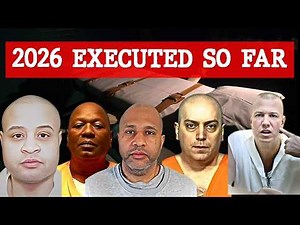 All PRISONERS EXECUTED in 2026 US: Last Meals & Final Words