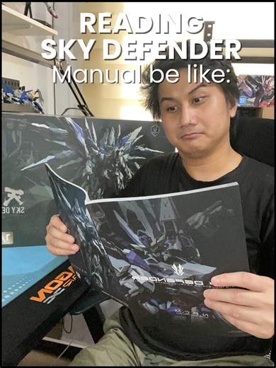 Understanding the Sky Defender Manual in Gunpla Building