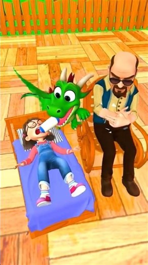 Good brother dragon in scary teacher 3D #short​ #scaryteacher​ #funny​